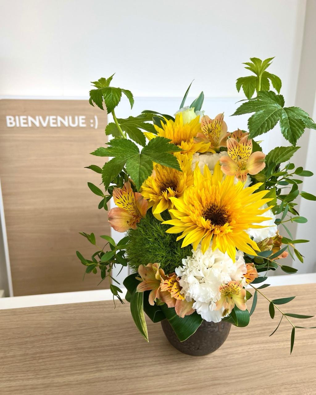 ショールームのお花のご紹介