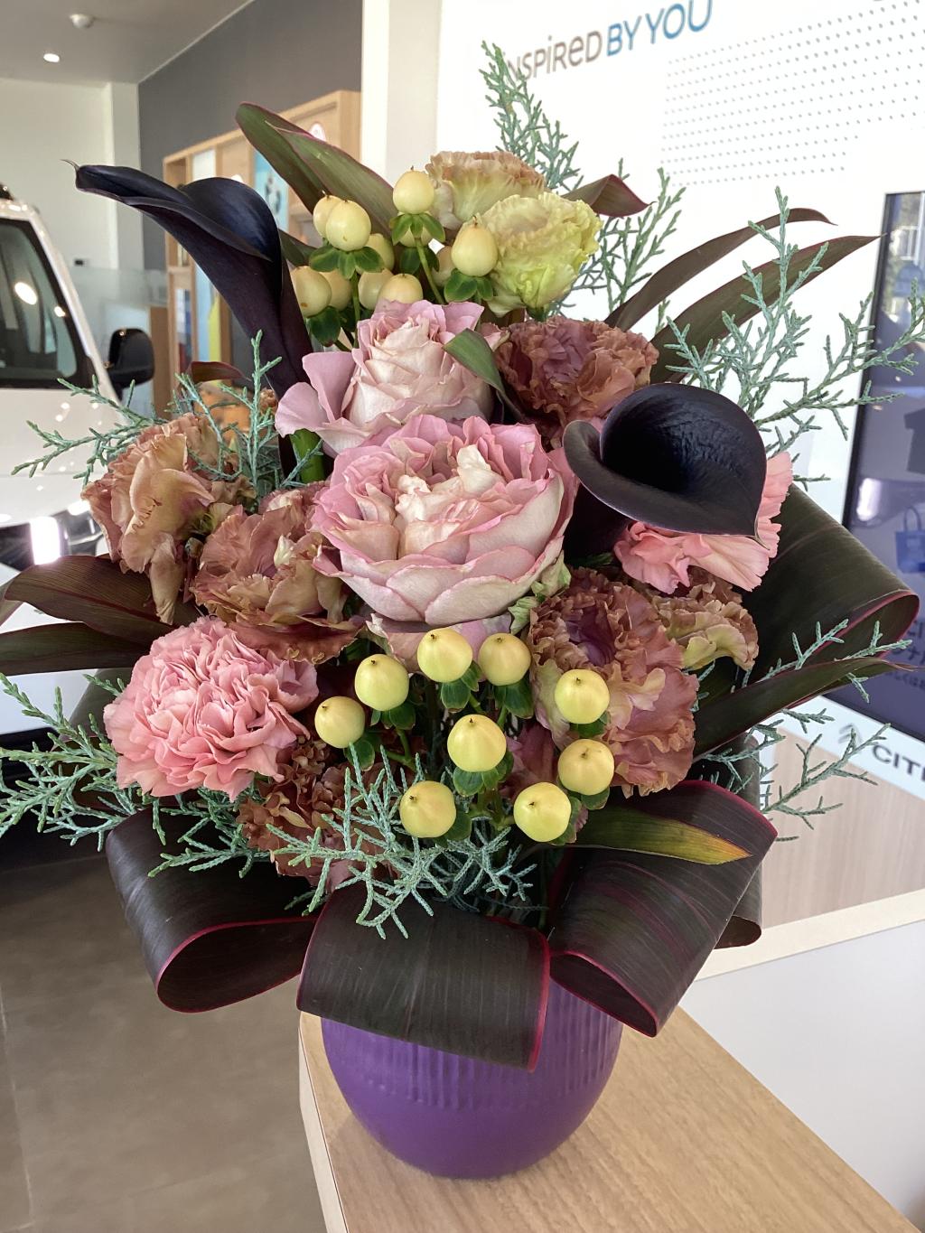 ショールームのお花のご紹介