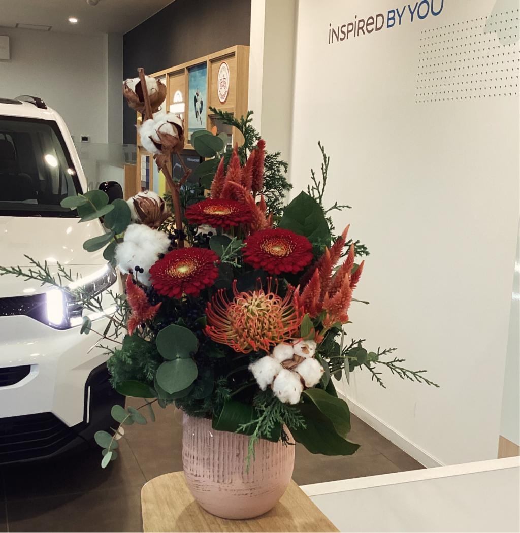 ショールームのお花のご紹介