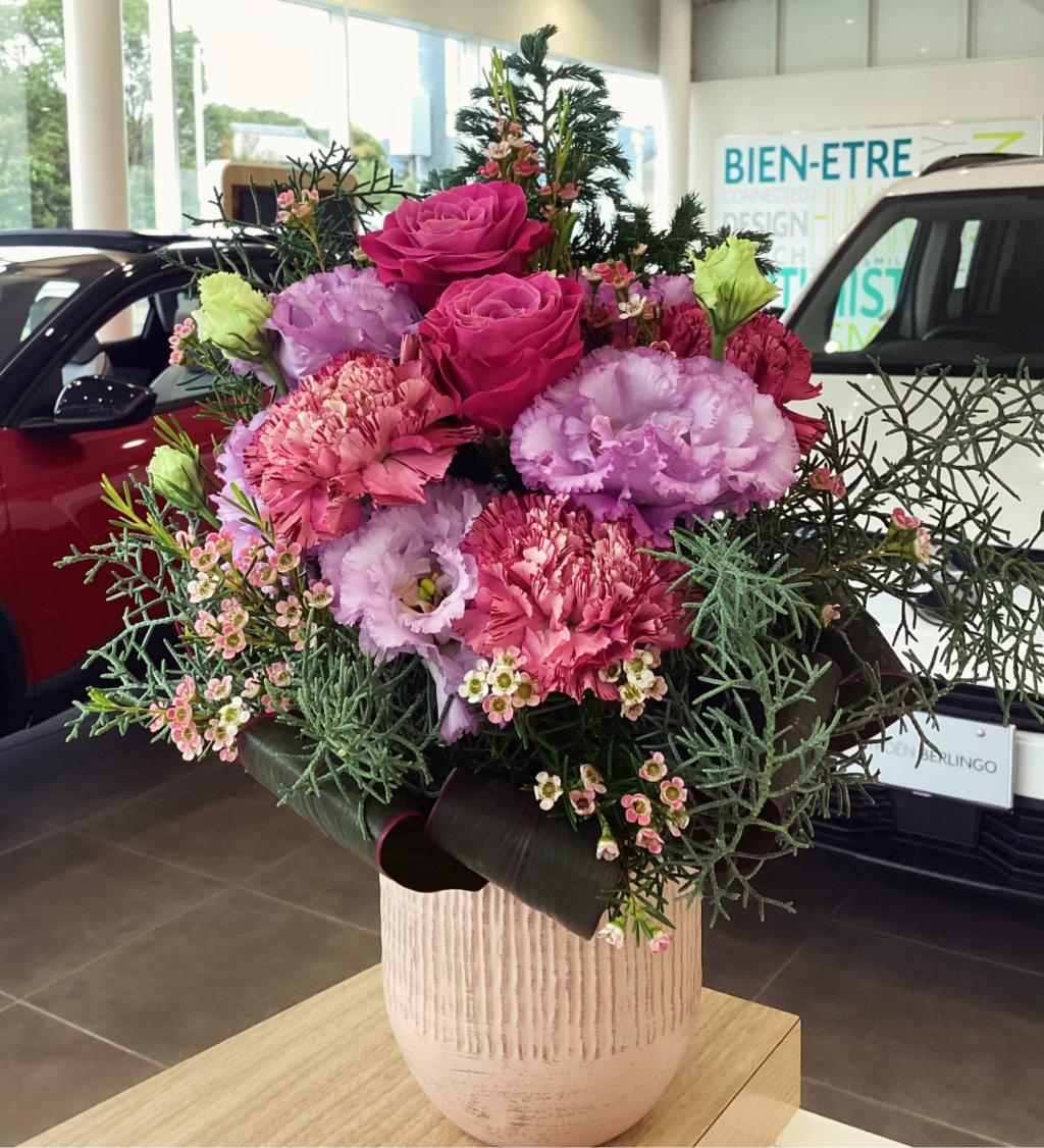 ショールームのお花のご紹介