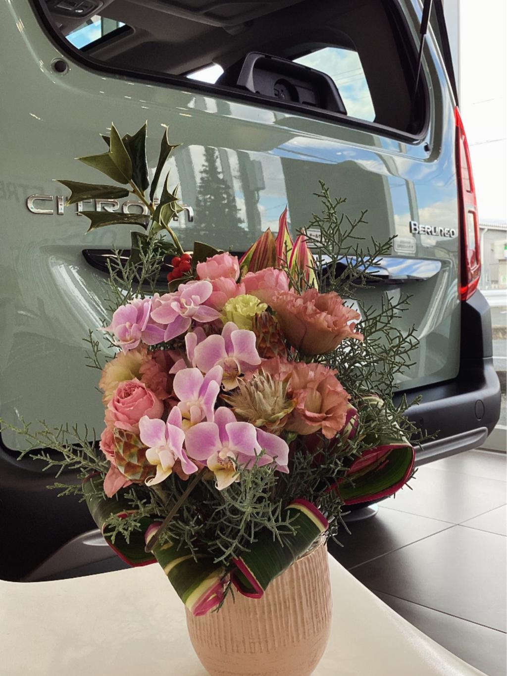 ショールームのお花のご紹介