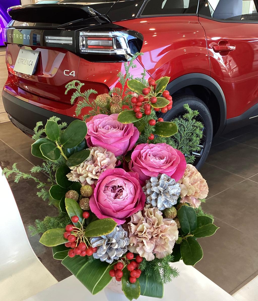 ショールームのお花のご紹介