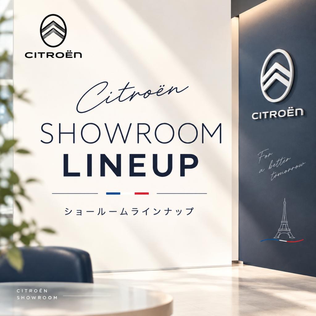 ショールームの展示車